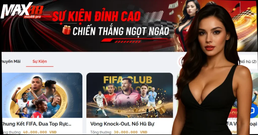 Đăng Ký Max88 – Nhận Ngay Ưu Đãi Thành Viên Mới 2025 3 Hàng loạt ưu đãi khi đăng ký Max88 thành công